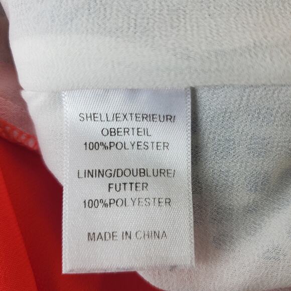 Adrianna Papell Patterned Sleeveless Color Block Shift Dress Size 10 - Picture 4 of 8